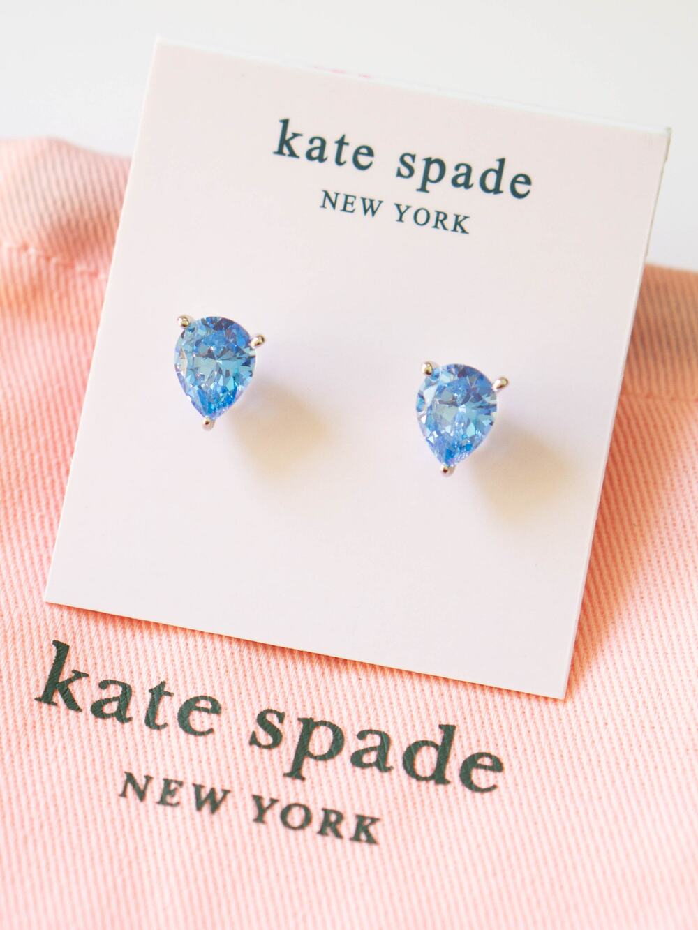 Kate Spade Brilliant Statements Studs Teardrop Earrings
